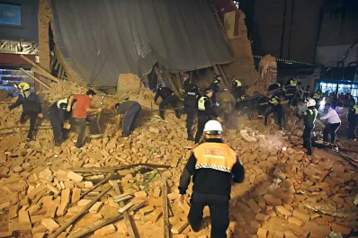 Una triple tragedia fue el epílogo de la obra del ex teatro Parravicini