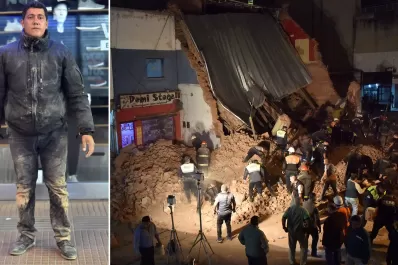 Dos testigos que se salvaron del derrumbe relataron cómo ocurrió la tragedia