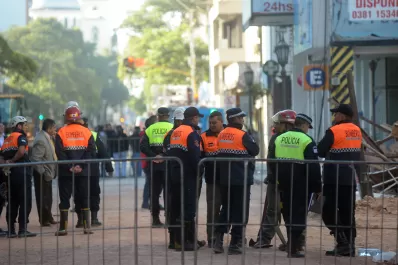 Luego del derrumbe: qué pasará con el tránsito y los comercios en 24 de Septiembre al 500