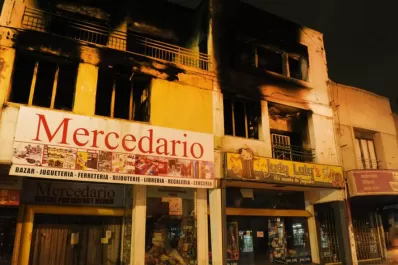 Hace menos de cinco años se incendió un local comercial en 24 de Septiembre al 600