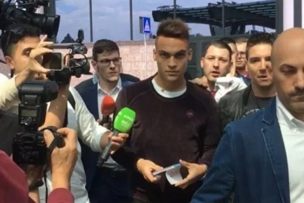 Lautaro Martínez llegó a Italia para seguir su carrera en el Inter, de Milán