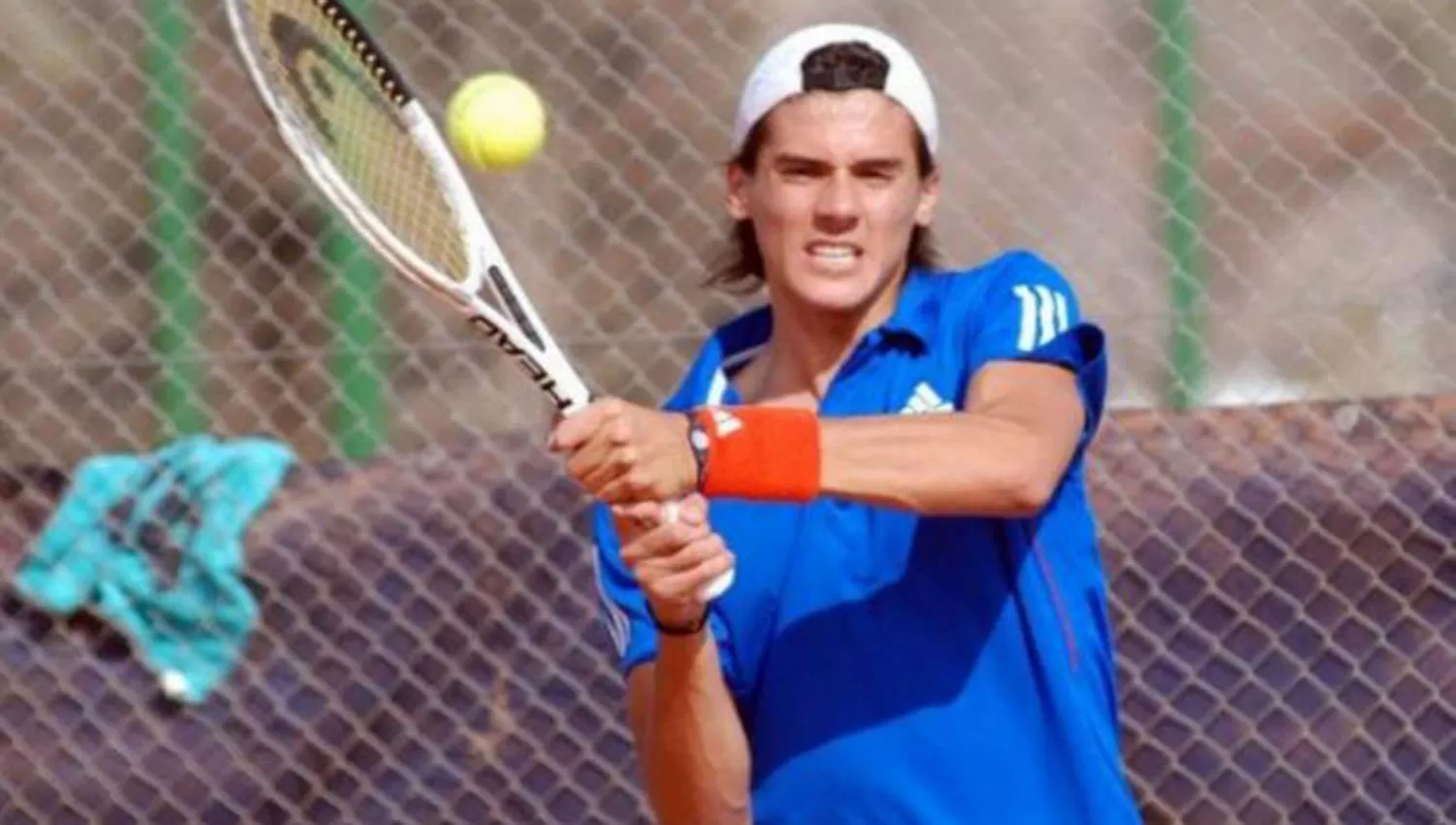 Federico Coria había lograda la semana pasada su primera victoria a nivel ATP en Lyon. 
FOTO TOMADA DE www.puntodebreak.com/
