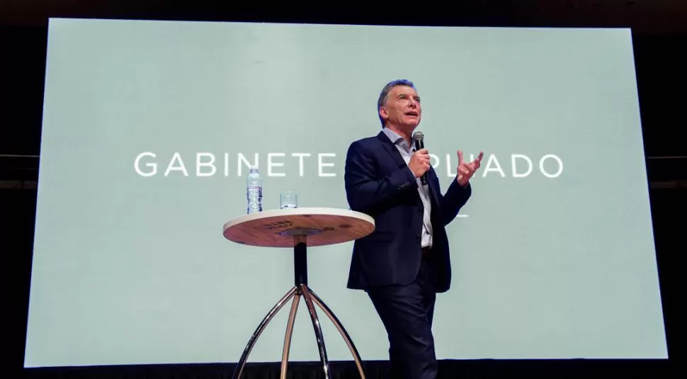 REALISTA. Mauricio Macri aceptó las turbulencias, pero ante sus funcionarios admitió que hubo otro momento de la gestión que fue aún peor. télam