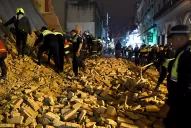 No me puedo sacar los gritos de la cabeza; cierro los ojos y escucho la explosión