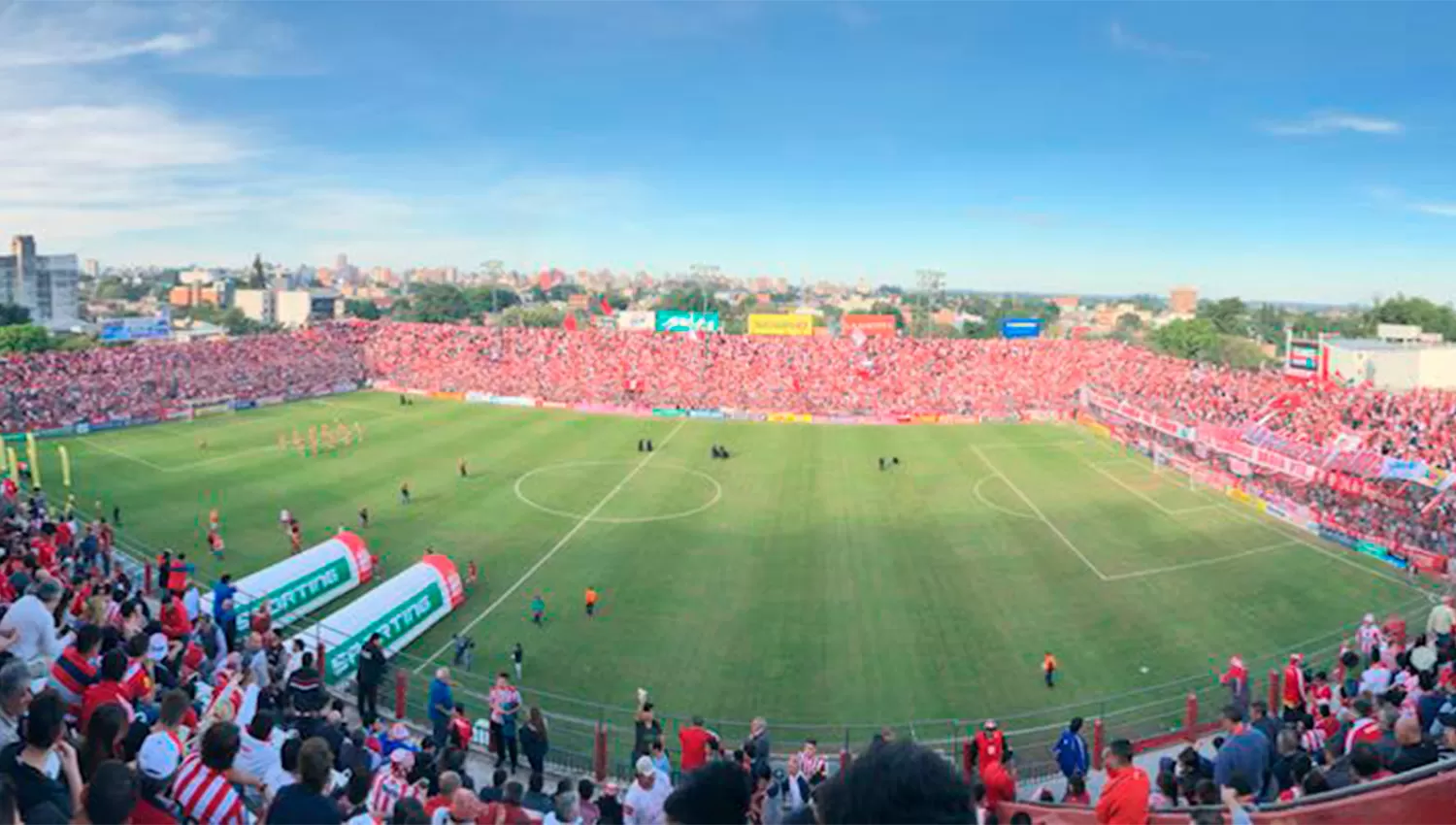 EN LA CIUDADELA. San Martín recibirá a Sarmiento en la revancha por el ascenso a Primera. (ARCHIVO LA GACETA)