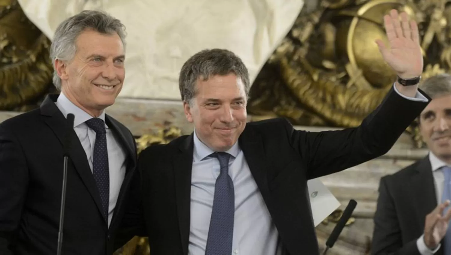 Mauricio Macri y Nicolás Dujovne. ARCHIVO