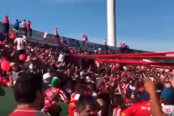 Mirá el recibimiento para San Martín en el estadio de Sarmiento