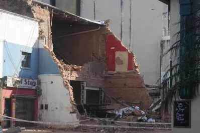 Derrumbe del ex Parravicini: el fiscal aguarda los informes técnicos