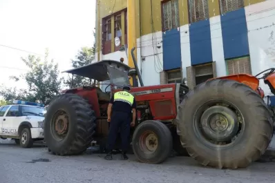 Recuperan un tractor que había sido robado hace dos años