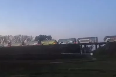 Los hinchas de San Martín ya emprendieron el regreso a Tucumán