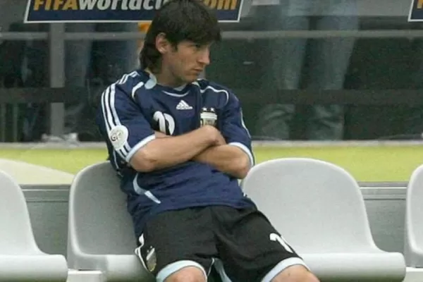 El día que Pekerman no puso a Messi