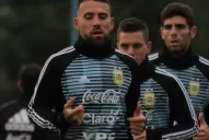Selección argentina: Otamendi se entrenó con el plantel y sería titular ante Haití