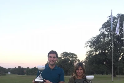 Santiago Falcucci y Carla Agüero celebraron el triunfo en Alpa Sumaj