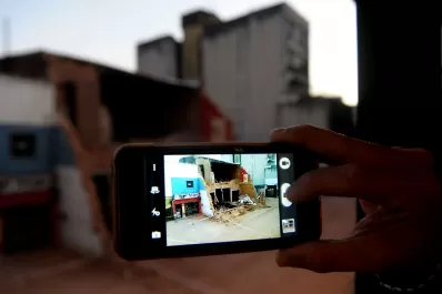 López Ávila: no se puede determinar qué pasó con el edificio hasta que no se termine de limpiar el lugar