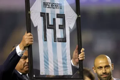 Javier Mascherano superó el récord histórico de Zanetti en la Selección
