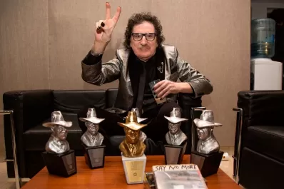 Charly García ganó el premio Gardel de Oro por tercera vez
