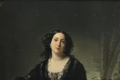 Alberdi y la condesa