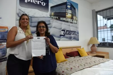 Ganó con los Números de la Suerte de LA GACETA y adquirió un colchón en Yubrín