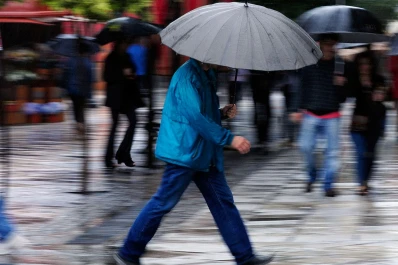 La lluvia y las bajas temperaturas llegaron para quedarse