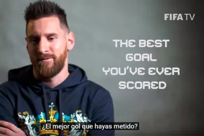 Messi responde: su mejor gol, su mejor banda de música y la mejor decisión de su vida