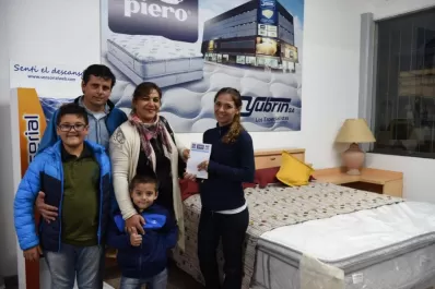 Adquirió un placard, un organizador y toallas en Yubrín, gracias a los Números de la Suerte de LA GACETA