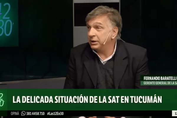 Baratelli, interventor de la SAT: no podemos ir al 100% de los reclamos porque no se puede