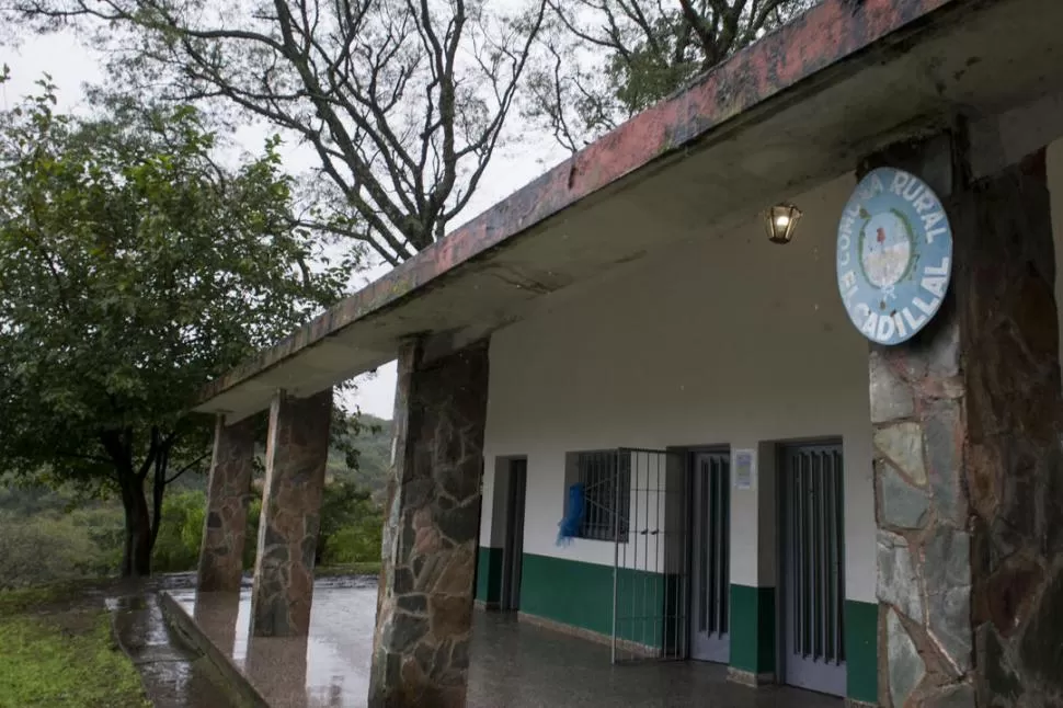 SOSPECHAS. En la Comuna de El Cadillal prefirieron no hablar del caso; según los investigadores, dos de los sospechosos habrían cumplido tareas allí. la gaceta / FOTO DE JORGE OLMOS SGROSSO