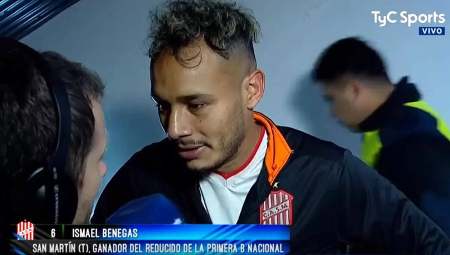 ISMAEL BENEGAS TAMBIÉN HABLÓ DEL ASCENSO (CAPTURA DE VIDEO)