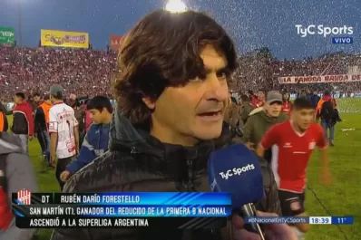 Cumplimos el objetivo: San Martín se merecía esto, y un poquito más, dijo Forestello