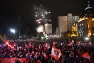 La fiesta se mudó a la plaza