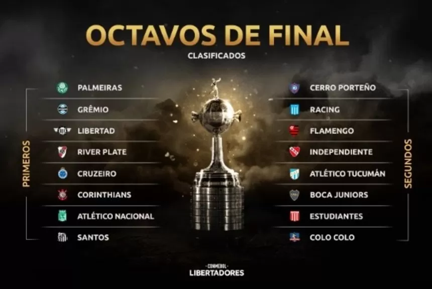 Los equipos que esperan sus rivales. FOTO DE CONMEBOL.COM