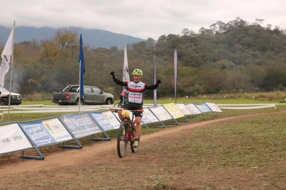 EN SU MEJOR MOMENTO. Biazzo ganó y llegará entonado al Mundial de Andorra.  
