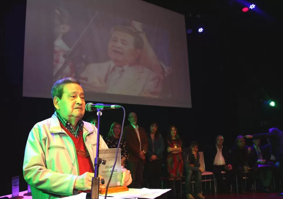  EL CHANGO PALIZA. El último reconocimiento en la municipalidad.