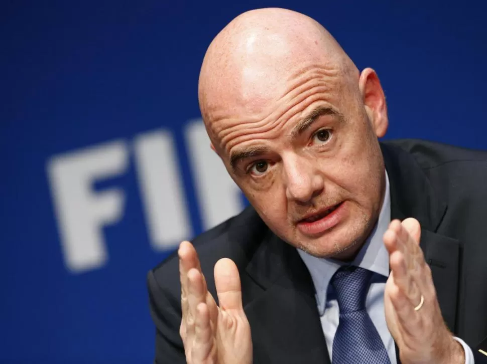 DEBUT. En Rusia, Infantino vivirá su primera Copa como N° 1 de la FIFA.  reuters