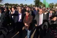 Le hicieron “mimos” a Frigerio y le pidieron más obras