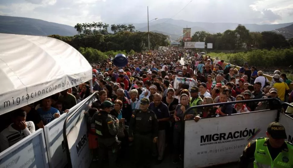 MIGRACIÓN. El éxodo venezolano amenaza con crear una crisis regional. reuters (archivo)
