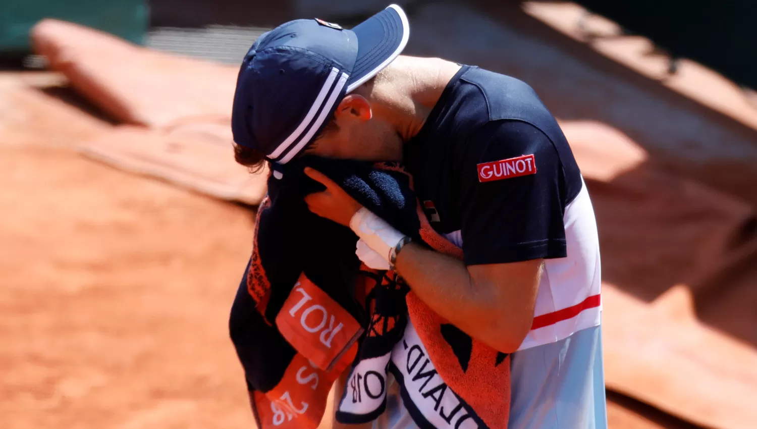 El argentino concluyó su mejor participación en el Grand Slam francés. REUTERS