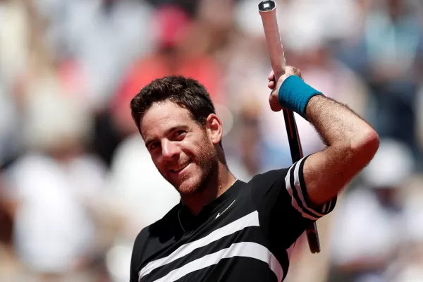 Del Potro venció a Cilic y se medirá con Nadal en la semifinal de Roland Garros