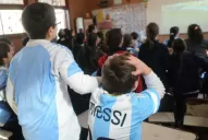 Los chicos podrán disfrutar de los partidos del Mundial en las escuelas