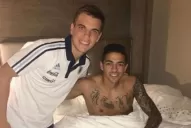 Junto a Lanzini sufre toda la Selección