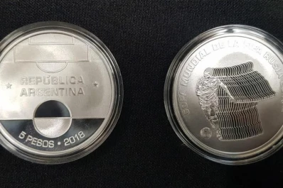 Presentan la moneda del Mundial 2018