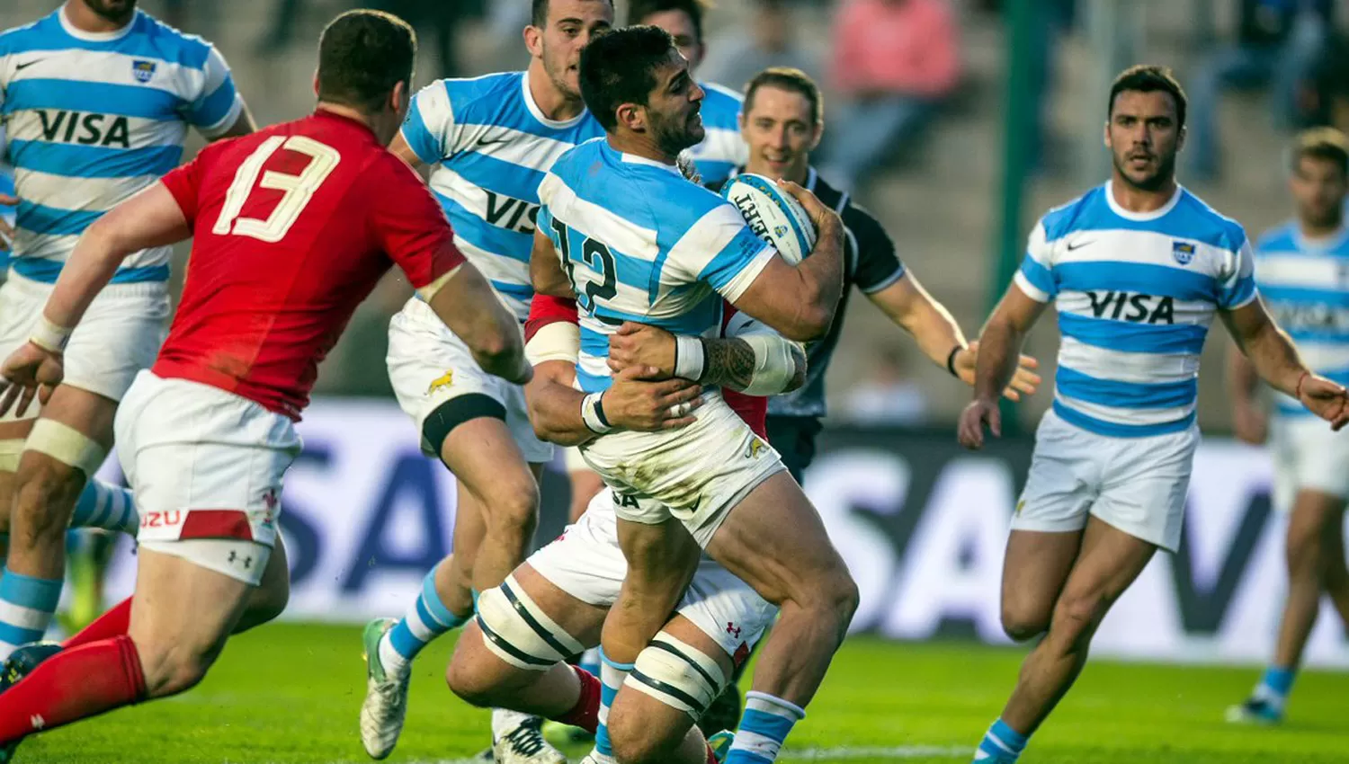 UN PASO ATRÁS. Los Pumas cayeron con Gales y perdieron lugar en el ranking. (LOS PUMAS OFICIAL)