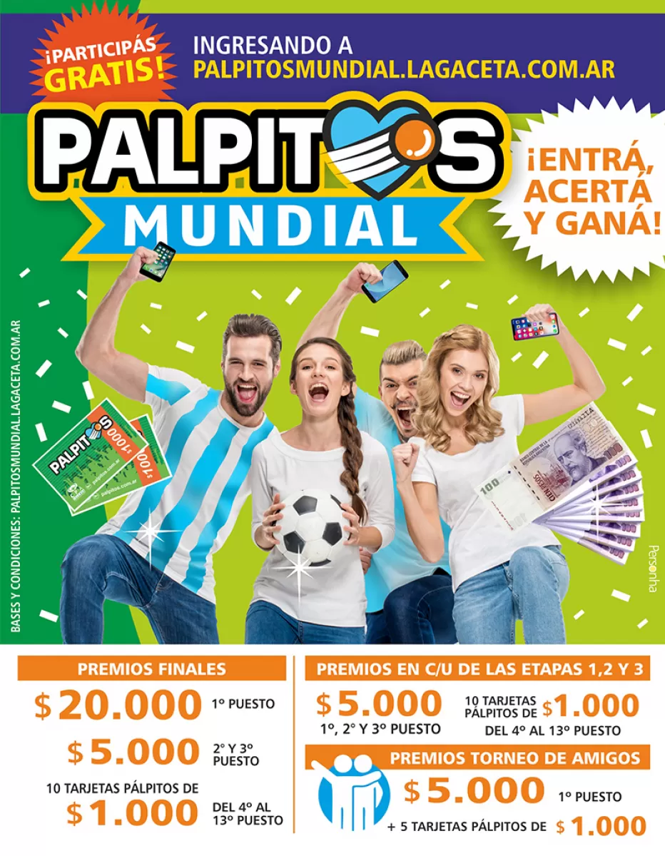 “Pálpitos Mundial”, un entretenimiento para fanáticos de Rusia 2018