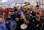 En las calles de Rusia, los argentinos ganan por goleada