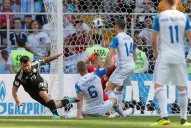 Hasta el gol de Agüero, Argentina llevaba 341' sin anotar en Mundiales