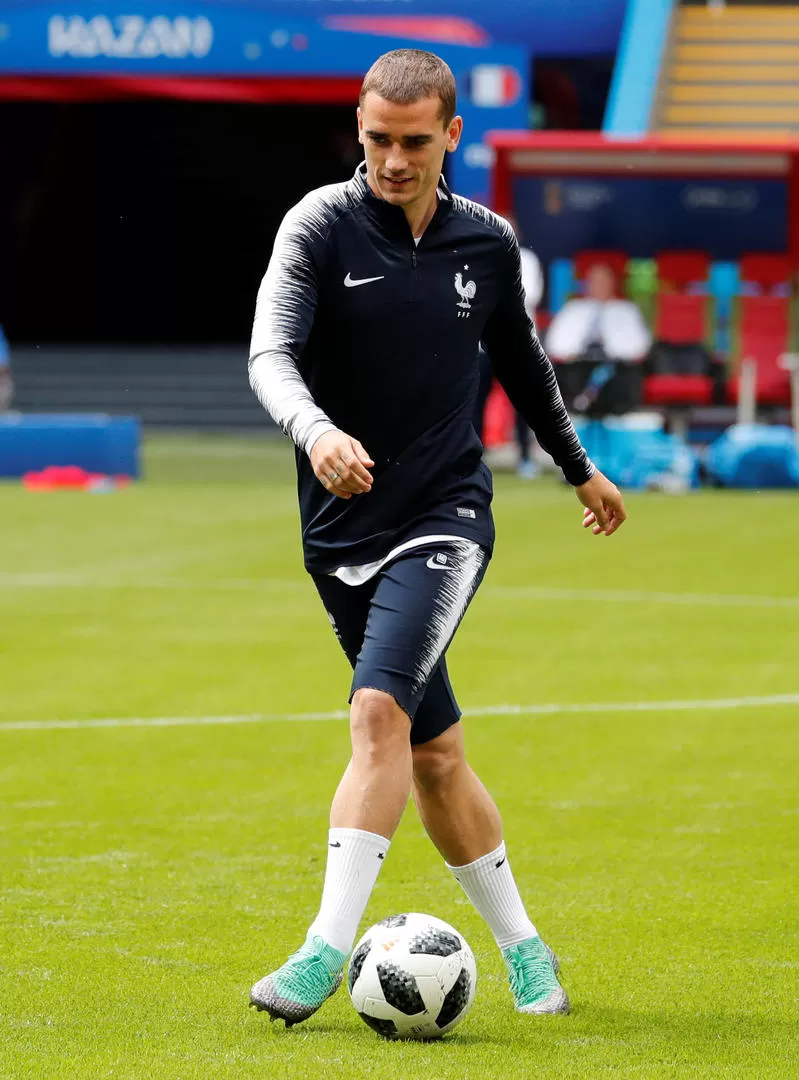 LA ESPERANZA FRANCESA. Antoine Griezmann es un delantero estupendo. reuters