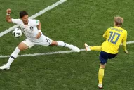 Con ayuda del VAR, Suecia venció a Corea del Sur