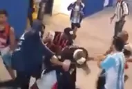 Hinchas argentinos le dieron una brutal golpiza a croatas en Nizhni Nóvgorod