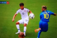 Un lujo: mirá la bicicleta de Neymar ante Costa Rica