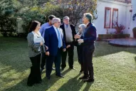 Alberto Lebbos y familiares de otras víctimas se reunieron con el presidente Macri